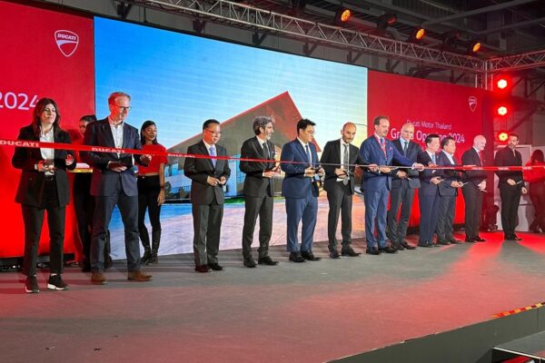 Ducati Ribbon Cutting